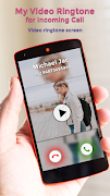 My Video Ringtone for Incoming Call capture d'écran 3