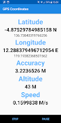 GPS Coordinates پوسٹر