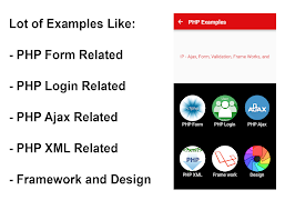 PHP Tutorials - Advanced, Examples تصوير الشاشة 2