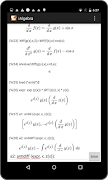 Mobile Algebra Solver System スクリーンショット 2