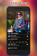 برنامه‌نما MAX Player عکس از صفحه