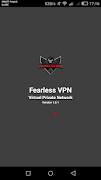 FEARLESS VPN الملصق