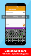 Danish Keyboard 2019, Photo Keyboard with Emoji screenshot 3