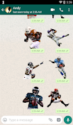 Sticker NFL Football for WAStickerApps screenshot 6