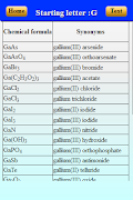 Chemistry formulas स्क्रीनशॉट 4