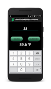 3 Schermata Celsius Fahrenheit Converter