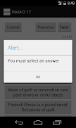 Hamilton Depression Scale 17 ảnh chụp màn hình 2