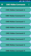 CMD Hidden Commands Affiche