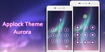 Aurora Theme - Lock Screen स्क्रीनशॉट 6