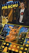Pokemon Detective Pikachu 키보드 테마 스크린샷 1