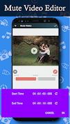 Video Sound Editor- Mute Video Add Audio Slow Fast captura de pantalla 2