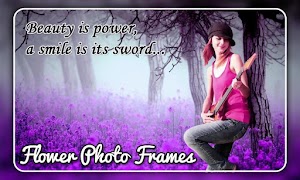 برنامه‌نما Flower Photo Frames عکس از صفحه