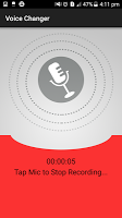 Voice Changer Free ภาพหน้าจอ 3