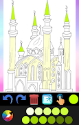 Mosque Coloring Book syot layar 7