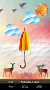 Umbrella Screen Lock 截图 1