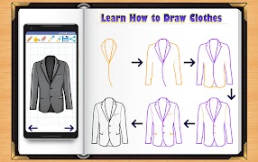 Learn How to Draw Clothes 스크린샷 4