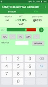 noSpy Discount VAT Calculator स्क्रीनशॉट 3