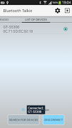 BluetoothTalkie screenshot 5