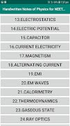 Handwritten Notes of Physics for NEET and JEE 截图 1