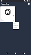 Vocabulary poster