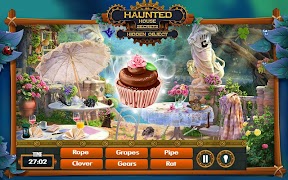 Haunted House : Hidden Object Game Free poster