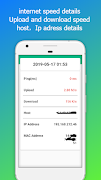 برنامه‌نما Internet Speed Test - WiFi & 3G/4G/5G net meter عکس از صفحه