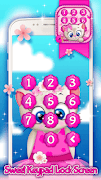 Sweet Keypad Lock Screen اسکرین شاٹ 2