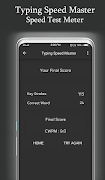 Typing Speed Test Master screenshot 4