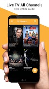 Live TV all channels free online guide imagem de tela 2