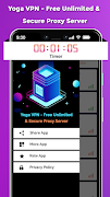 Yoga VPN - Free Unlimited And Secure Proxy اسکرین شاٹ 1