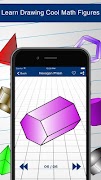 How to Draw Geometric Shapes اسکرین شاٹ 1