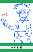 6 Schermata Learn How to Draw Pokemon Trainers