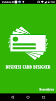 Business Cards Designer penulis hantaran
