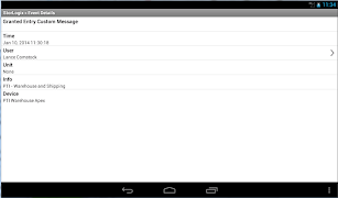 برنامه‌نما StorLogix Mobile عکس از صفحه