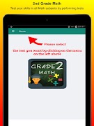 Grade 2 Math Quizzes ภาพหน้าจอ 4
