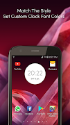 Moto Z2 Play Digital Clock Widget Unlocked screenshot 4