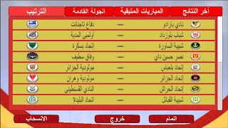 برنامه‌نما Championnat Algerie - لعبة الدوري الجزائري 2018 عکس از صفحه