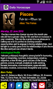 Daily Horoscope স্ক্রিনশট 6