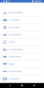 Sony Home Theater Remote Control ポスター