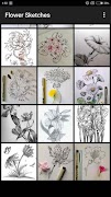 花スケッチ スクリーンショット 1