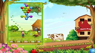 Bubble Shoot Free Fruit Charm Bubble Shooting New ảnh chụp màn hình 1