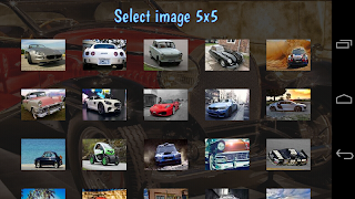 Tile Puzzles · Cars Affiche