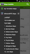 Maps Installer for MCPE Cartaz