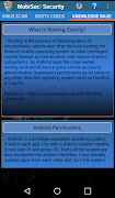 MobiSec : Mobile Security, Root Checker تصوير الشاشة 7