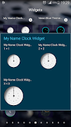 My Name Clock Widget 스크린샷 7