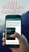 Unlock Android Device Tips โปสเตอร์
