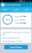 Inteligente Ram Booster captura de pantalla 1