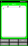 Subtraction Flash Cards captura de pantalla 2