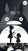 Totoro Pattern Smart AppLock PIN Lock Screen Ekran Görüntüsü 2
