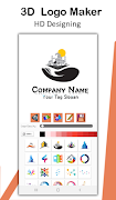 3D Logo Maker & 3D Logo Designer Free スクリーンショット 6